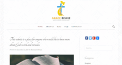 Desktop Screenshot of gracebiskie.com